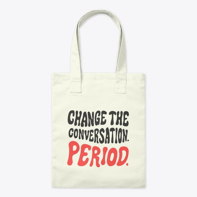 Change the conversation tote bag